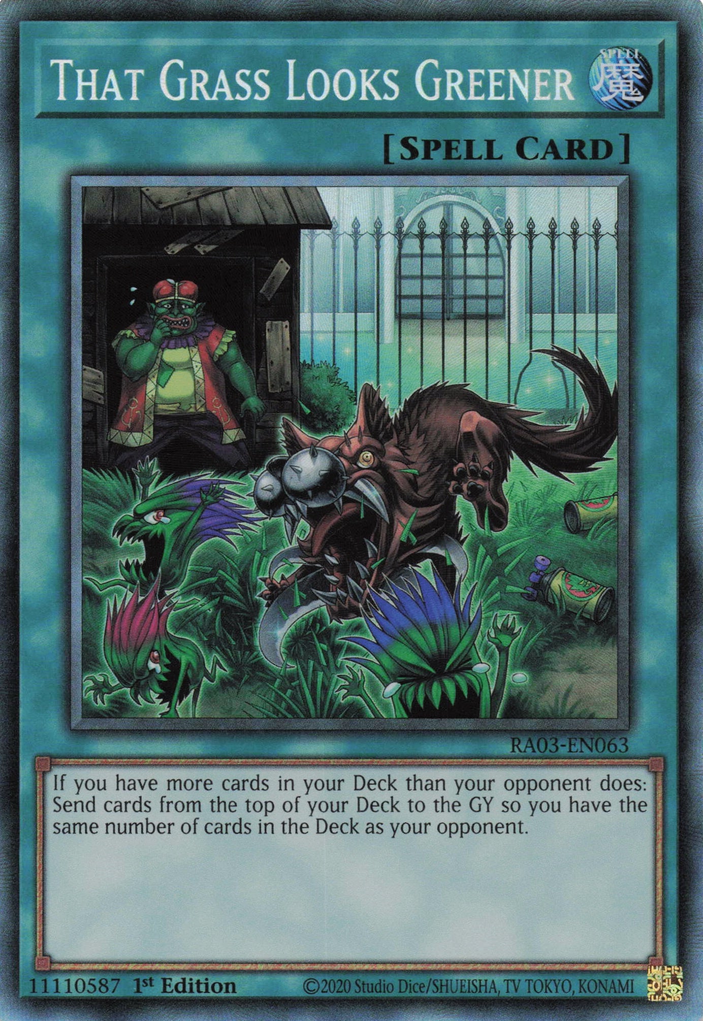 That Grass Looks Greener RA03-EN063 - Collector's Rare -