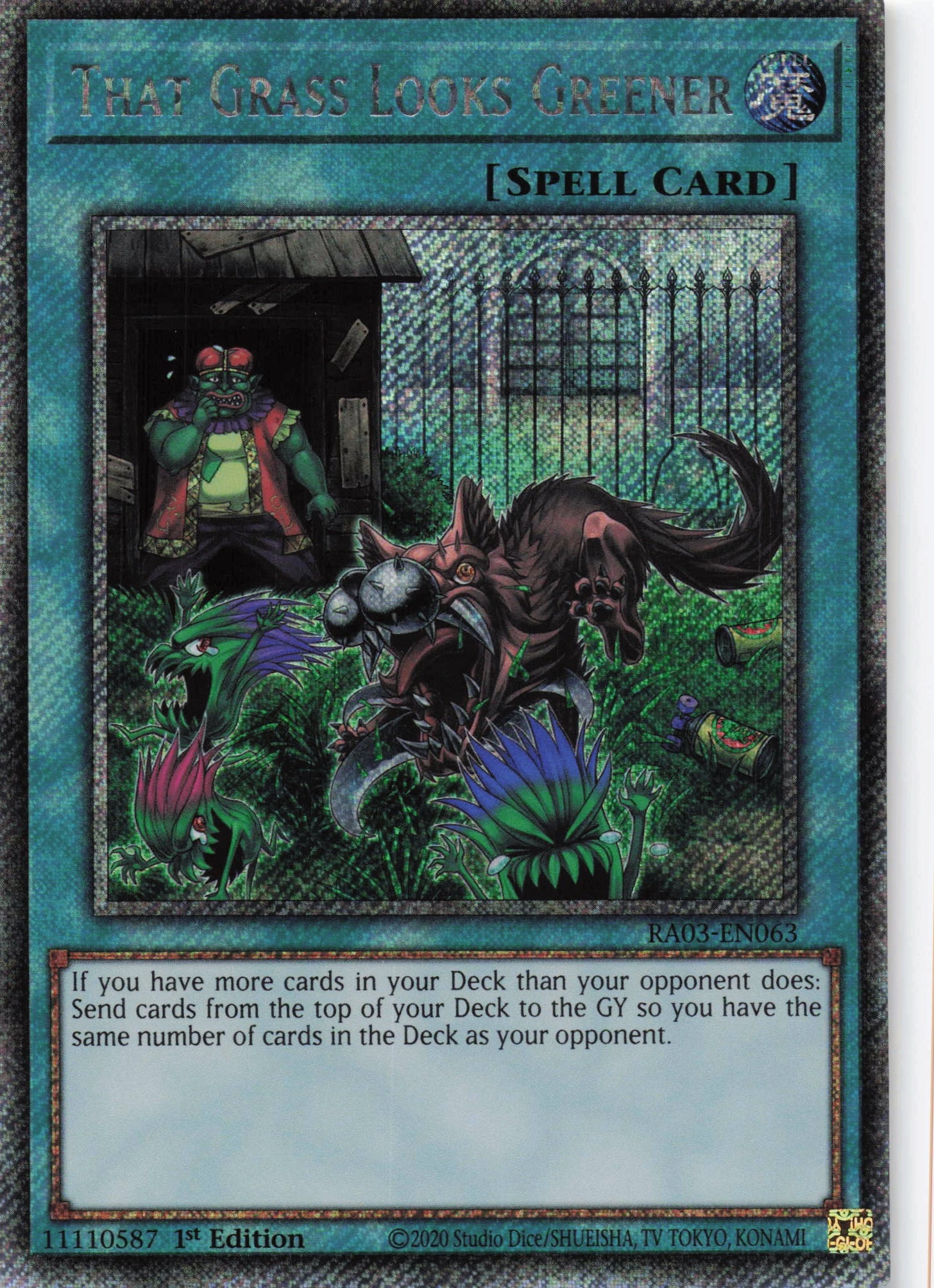 That Grass Looks Greener RA03-EN063 - Quarter Century Secret Rare -