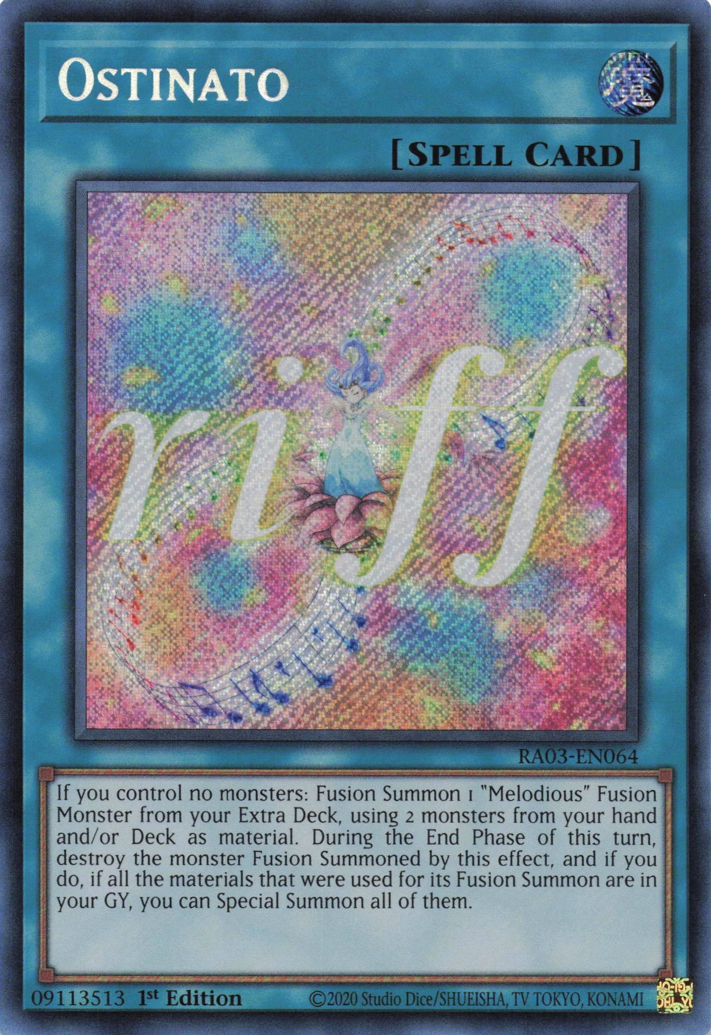 Ostinato RA03-EN064 - Secret Rare -