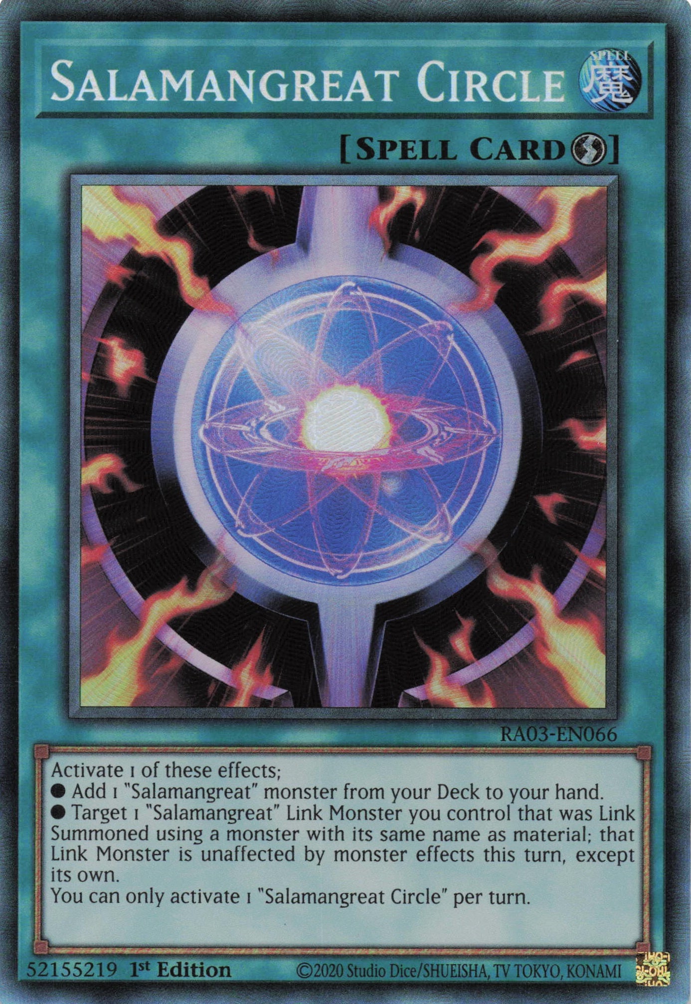 Salamangreat Circle RA03-EN066 - Collector's Rare -