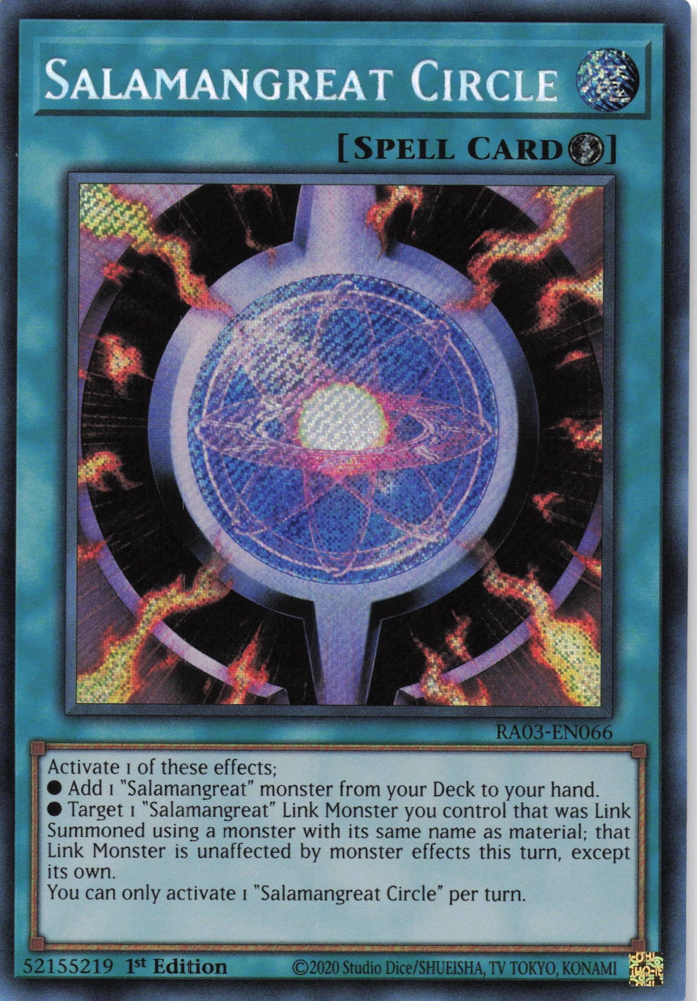 Salamangreat Circle RA03-EN066 - Secret Rare -
