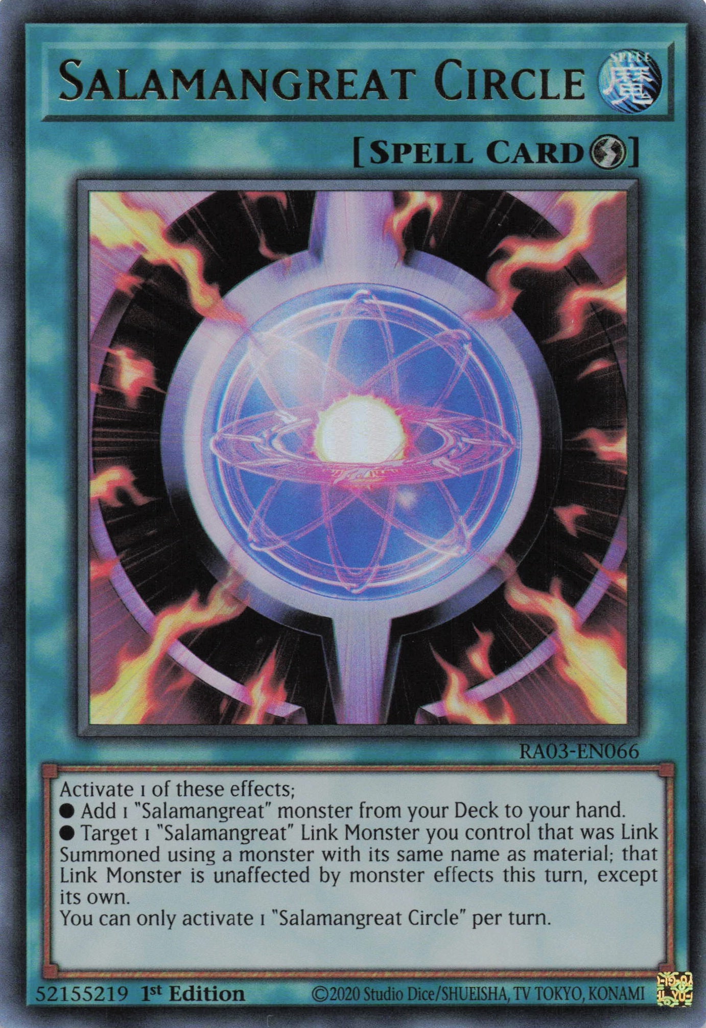 Salamangreat Circle RA03-EN066 - Ultra Rare -