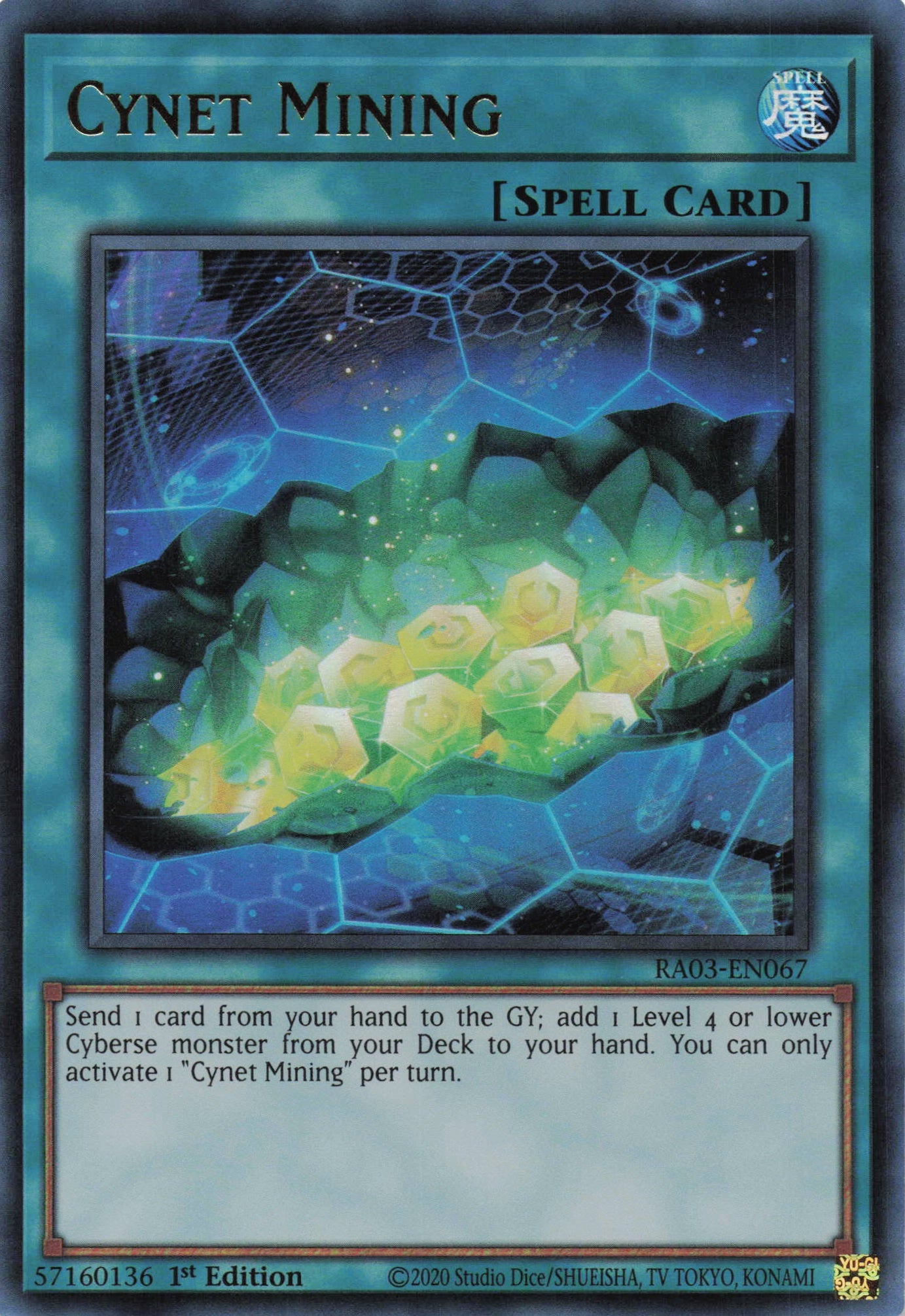 Cynet Mining RA03-EN067 - Ultra Rare -