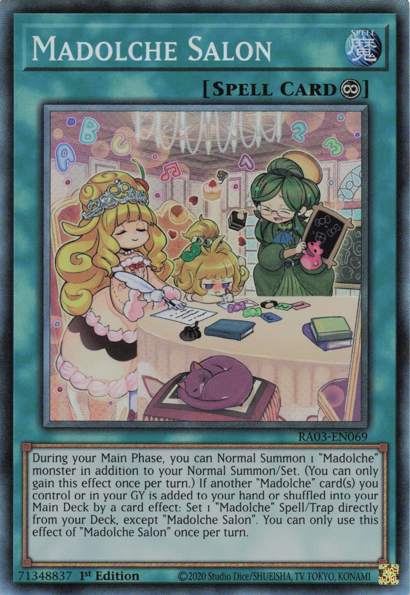 Madolche Salon RA03-EN069 - Collector's Rare -