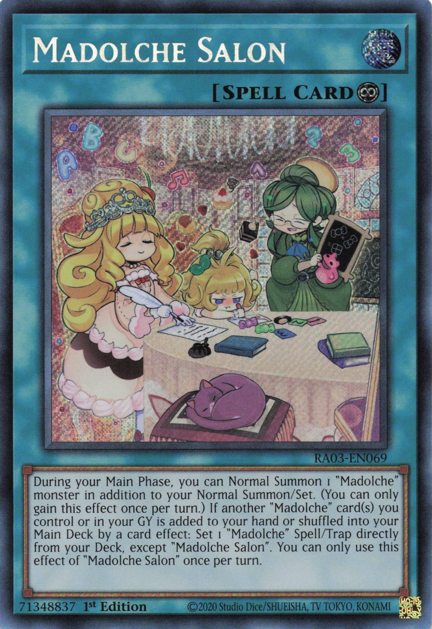 Madolche Salon RA03-EN069 - Secret Rare -