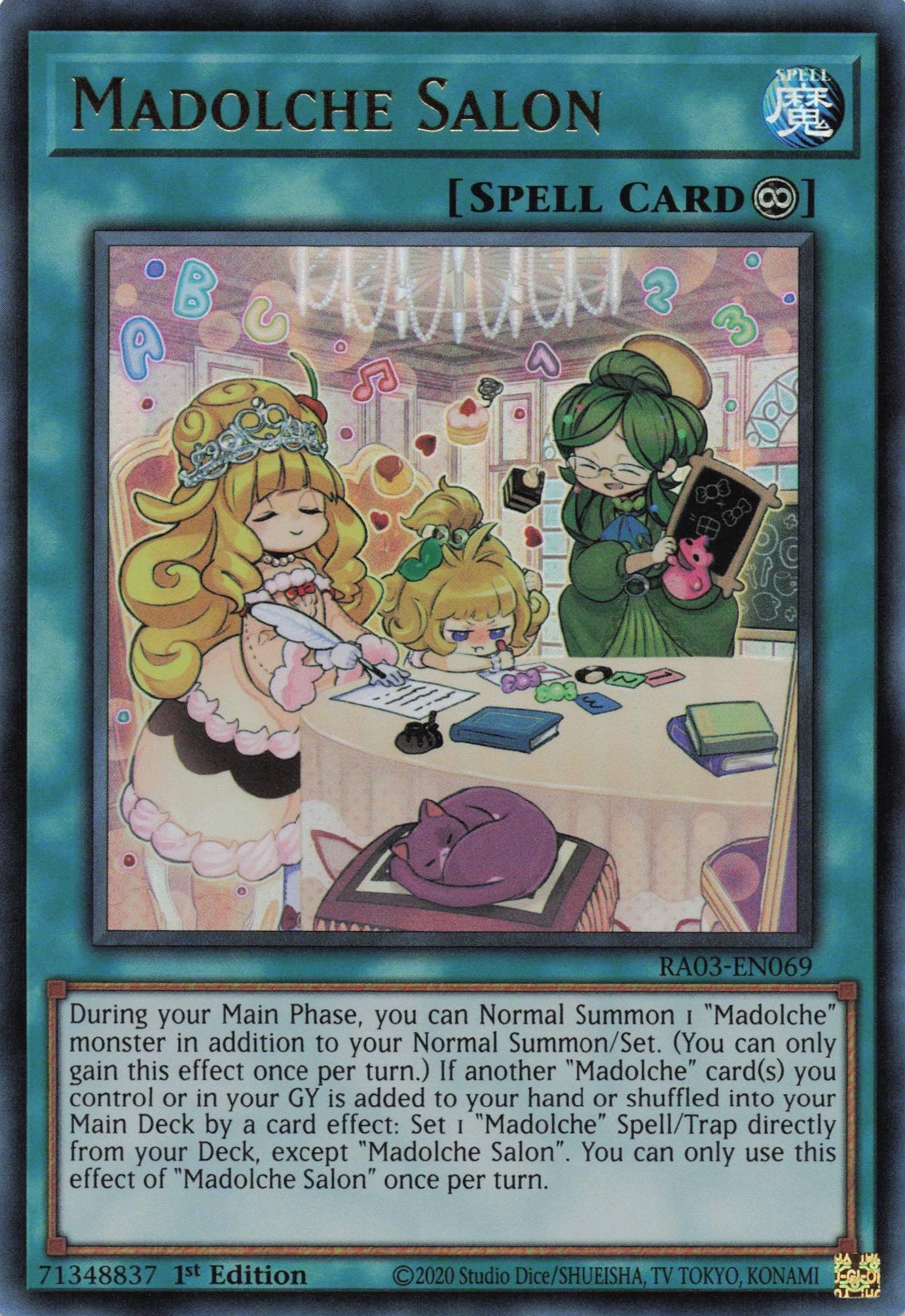Madolche Salon RA03-EN069 - Ultra Rare -