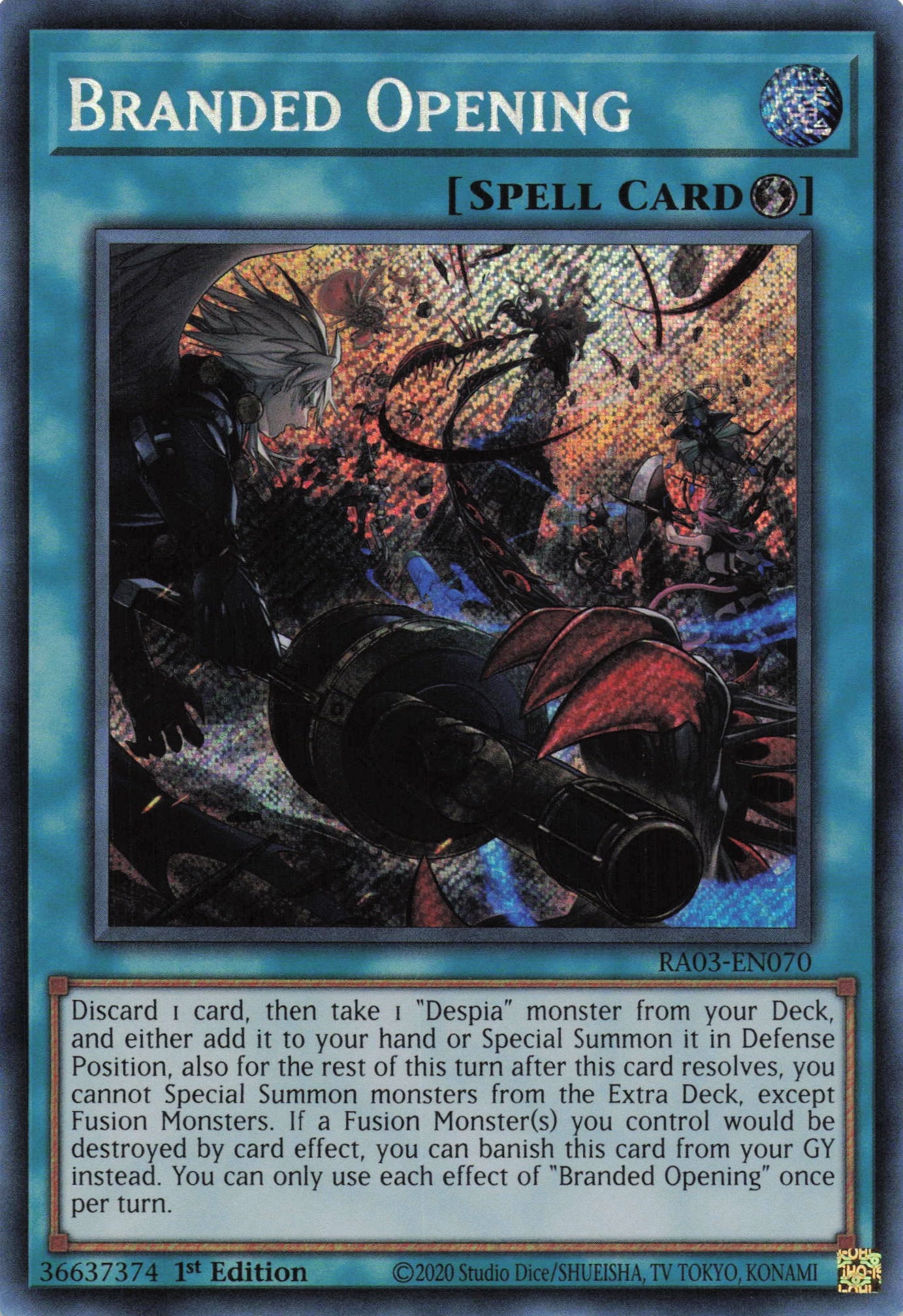 Branded Opening RA03-EN070 - - Secret Rare - -