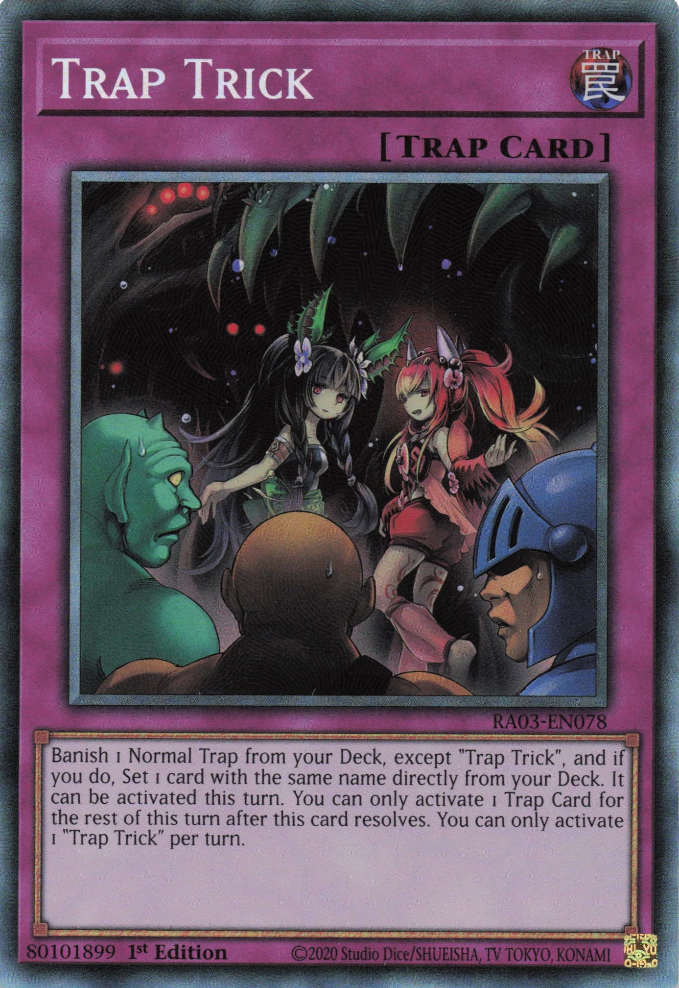 Trap Trick RA03-EN078 - Collector's Rare -