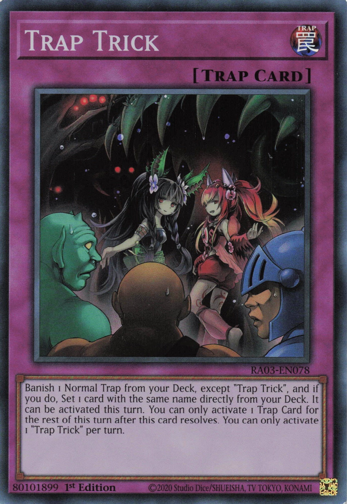 Trap Trick RA03-EN078 - Super Rare -