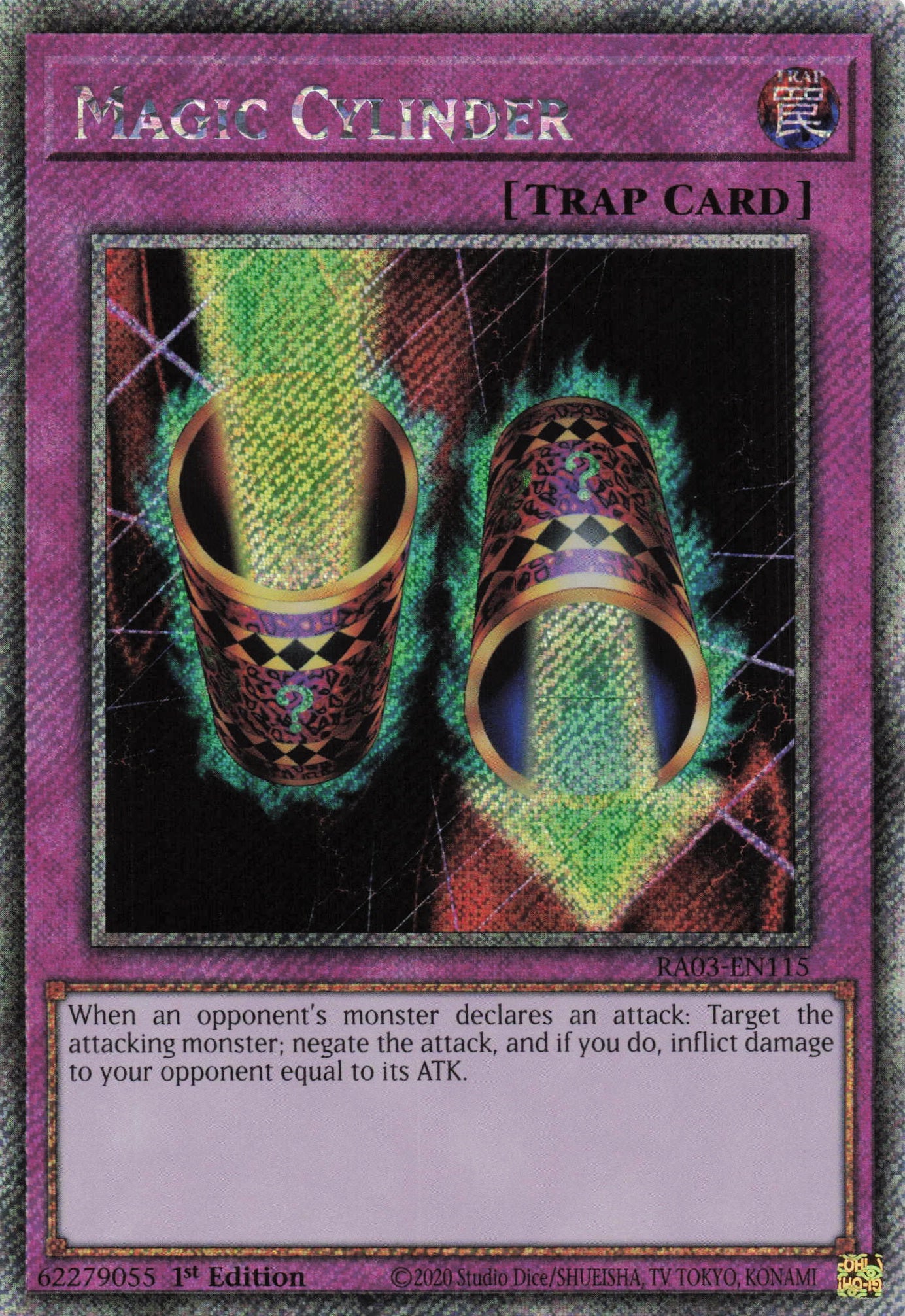 Magic Cylinder RA03-EN115 - Platinum Secret Rare -