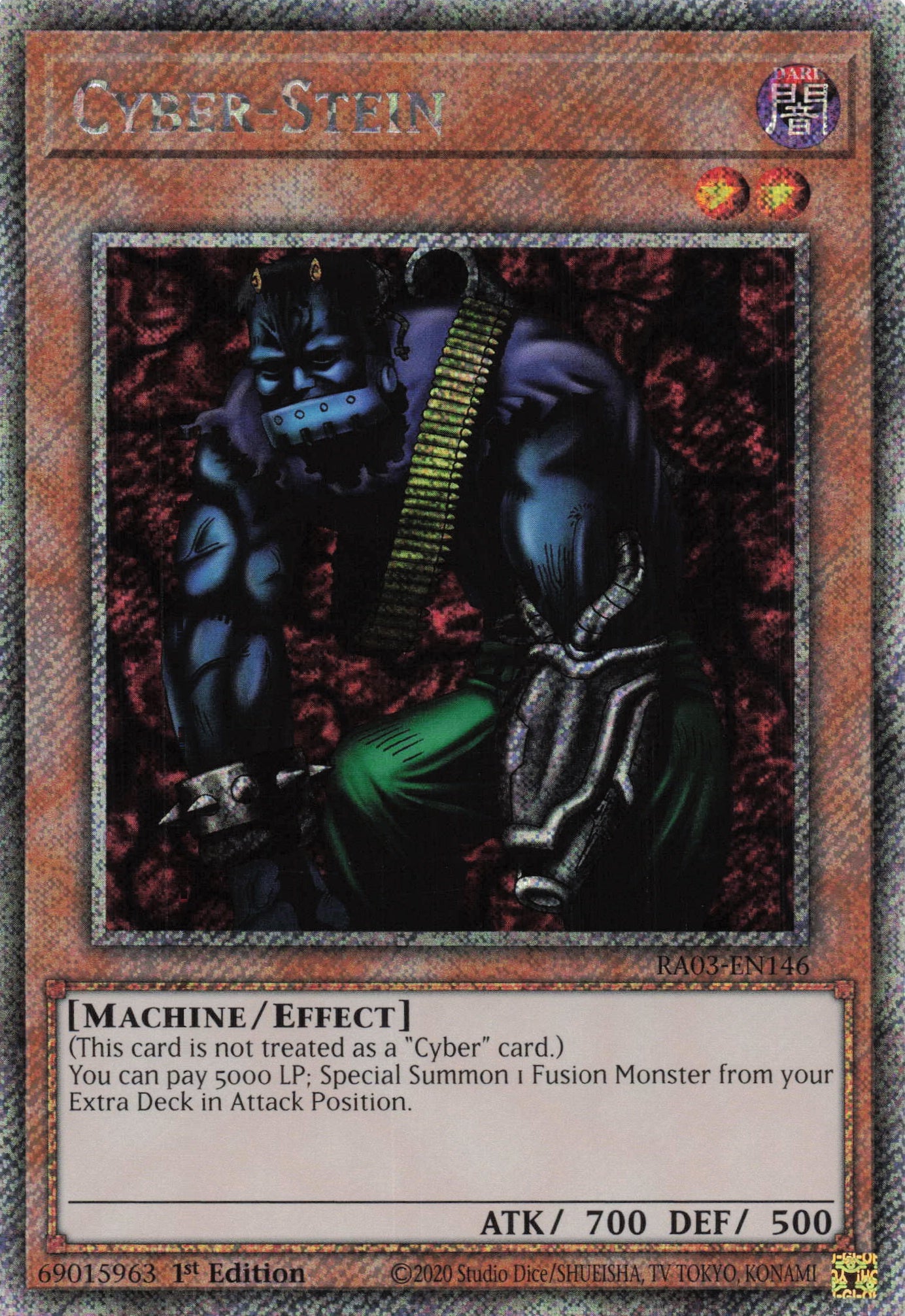 Cyber-Stein RA03-EN146 - Quarter Century Secret Rare -