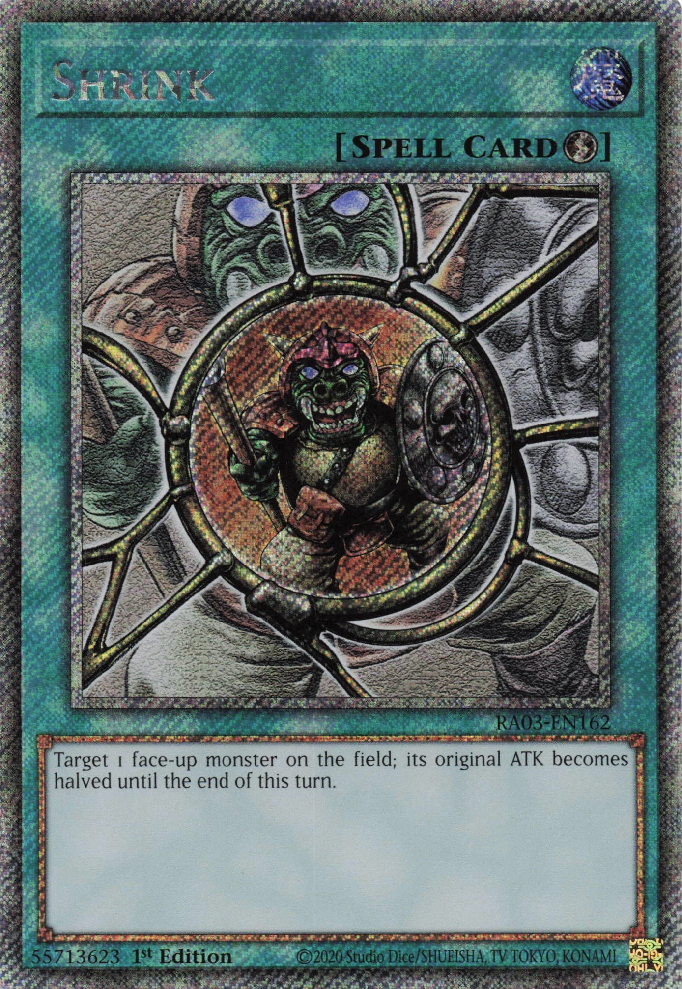 Shrink RA03-EN162 - Quarter Century Secret Rare -