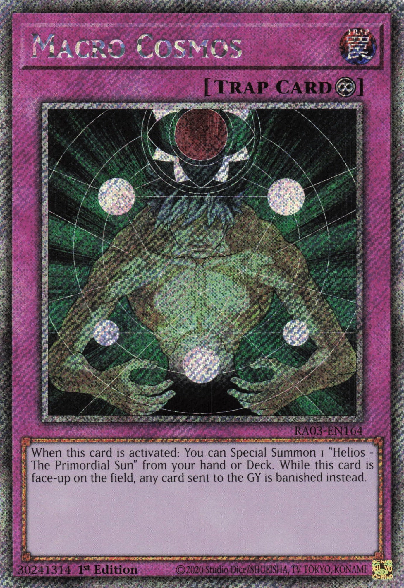 Macro Cosmos RA03-EN164 - Quarter Century Secret Rare -