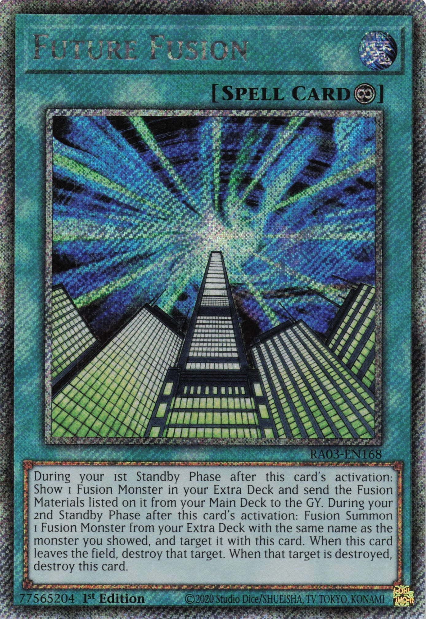 Future Fusion RA03-EN168 - Quarter Century Secret Rare -
