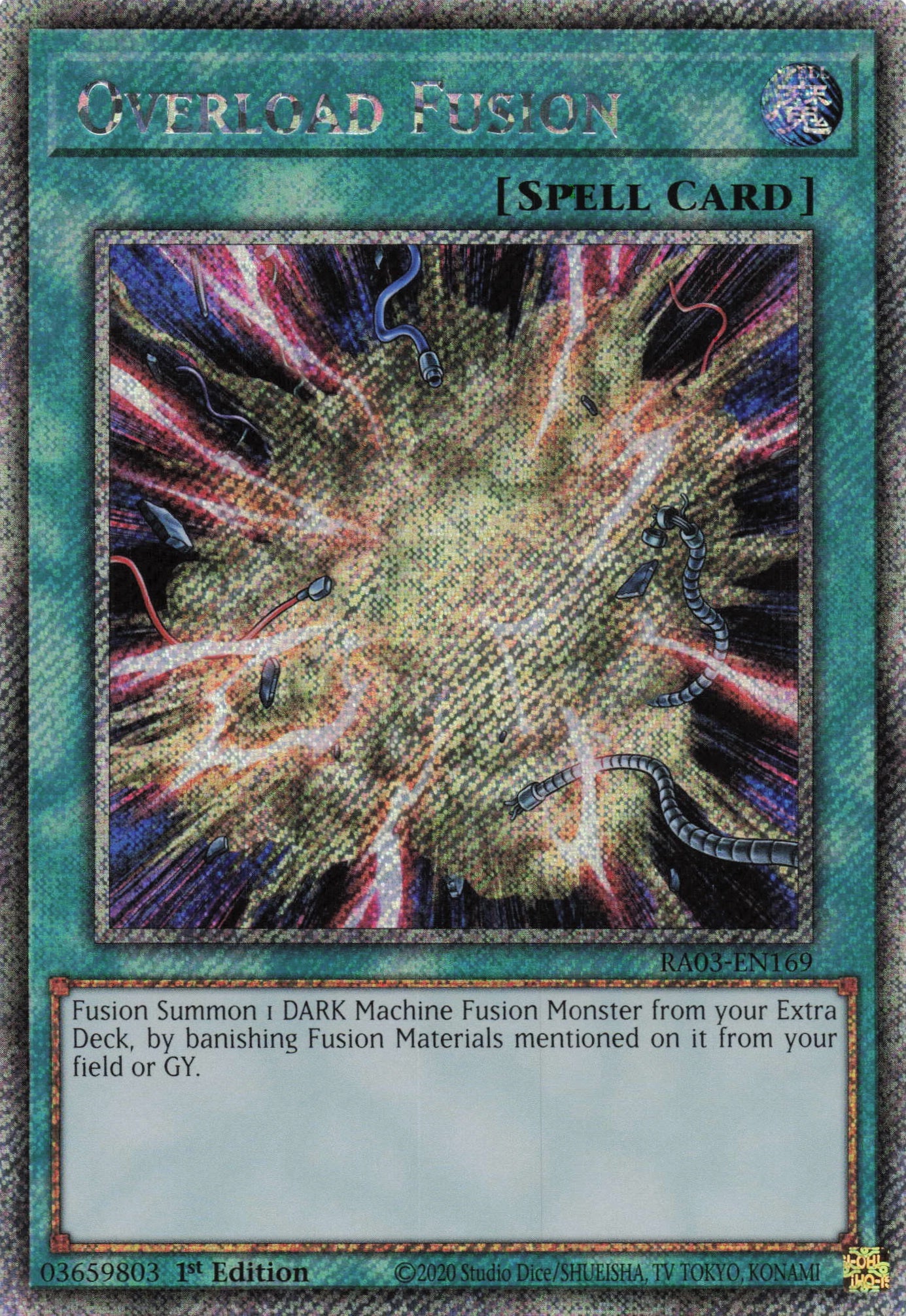 Overload Fusion RA03-EN169 - Quarter Century Secret Rare -