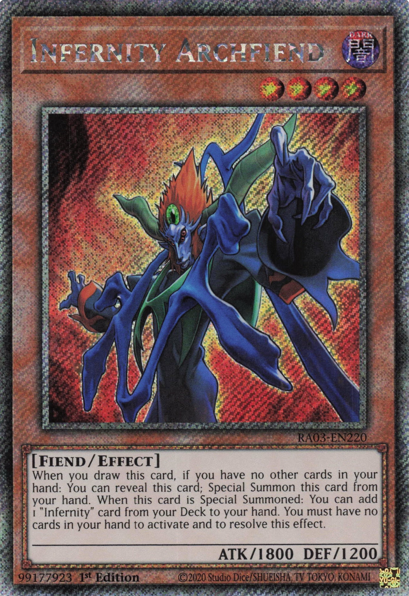Infernity Archfiend RA03-EN220