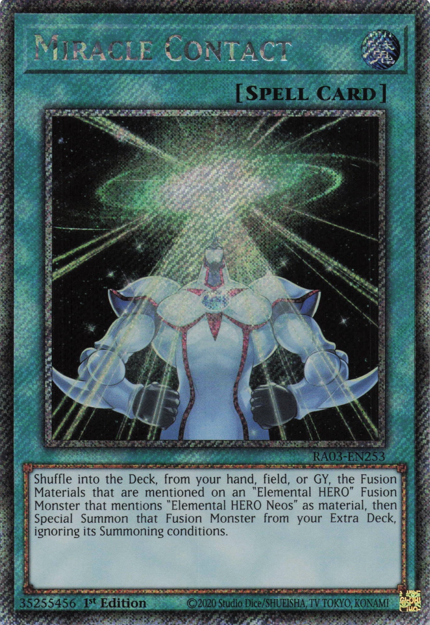 Miracle Contact RA03-EN253 - Platinum Secret Rare -