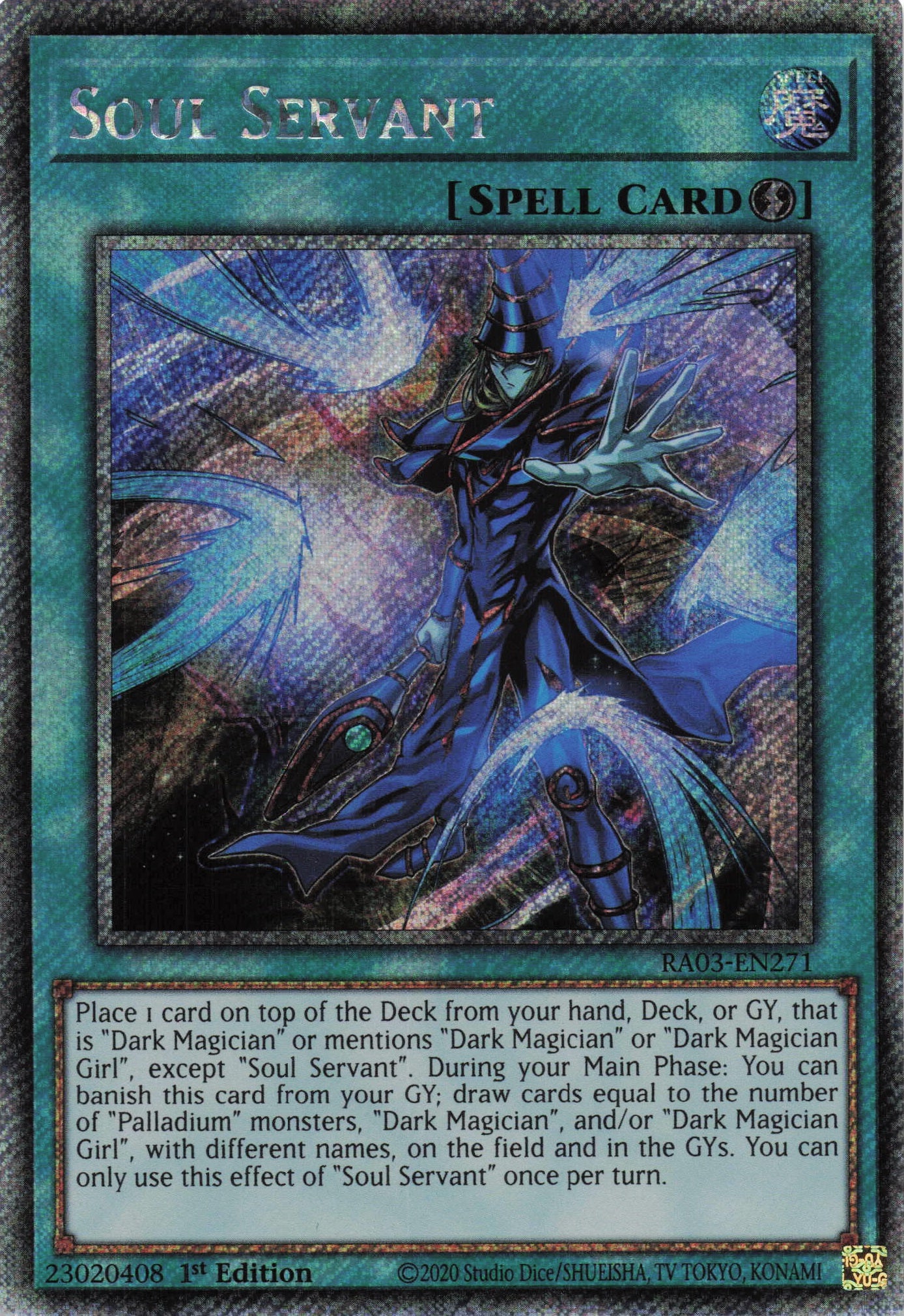 Soul Servant RA03-EN271 - Quarter Century Secret Rare -