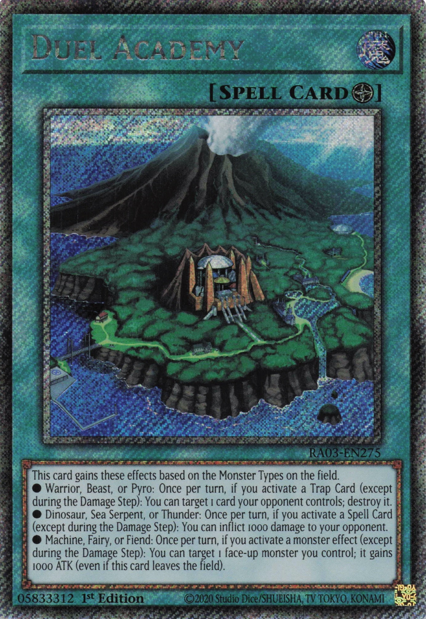 Duel Academy RA03-EN275 - Quarter Century Secret Rare -