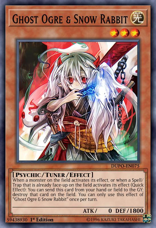 RA04-EN015 - Ghost Ogre & Snow Rabbit - Secret Rare - - Quarter Century Stampede