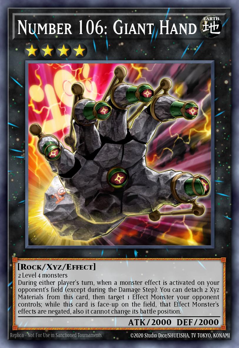 Number 106: Giant Hand