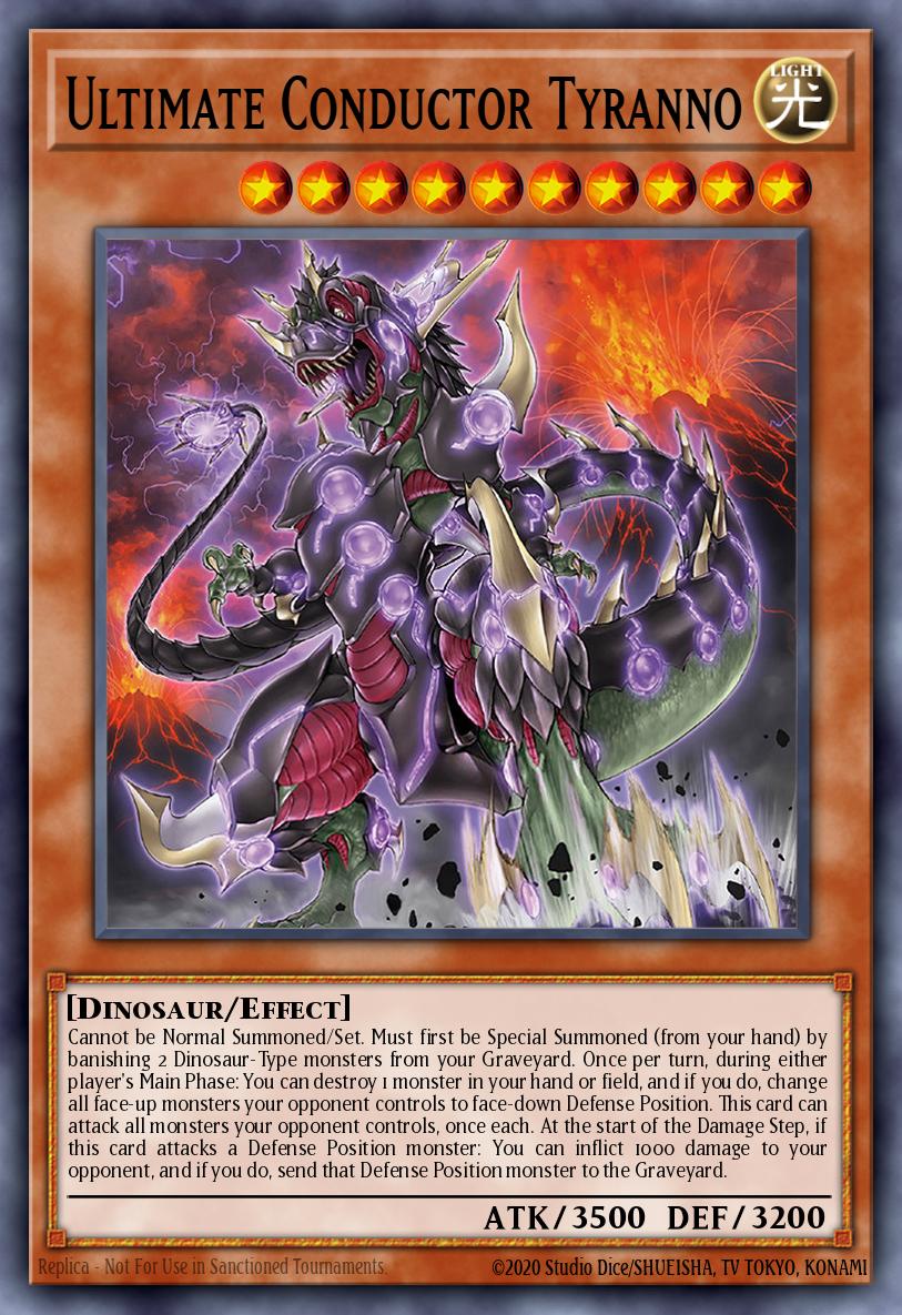 超伝導恐獣　レリーフ　ARS10　Super Conductor Tyranno Super Conductor Tyranno Ultra Rare Structure Deck: Dinosaur's Rage