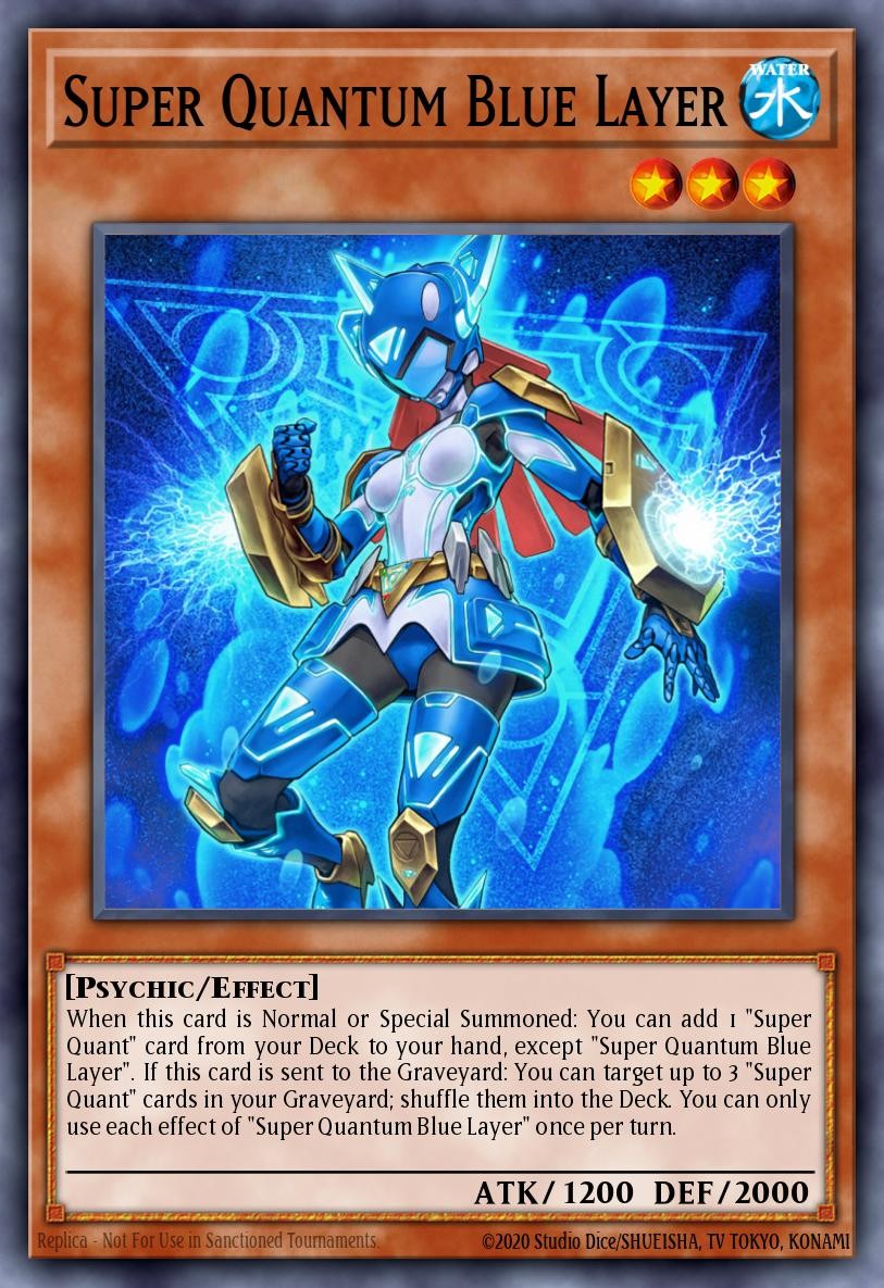 RA05-EN009 - Super Quantum Blue Layer - Super Rare - Rarity Collection 5 RA05-EN009 - Super Quantum Blue Layer - Super Rare - Rarity Collection 5