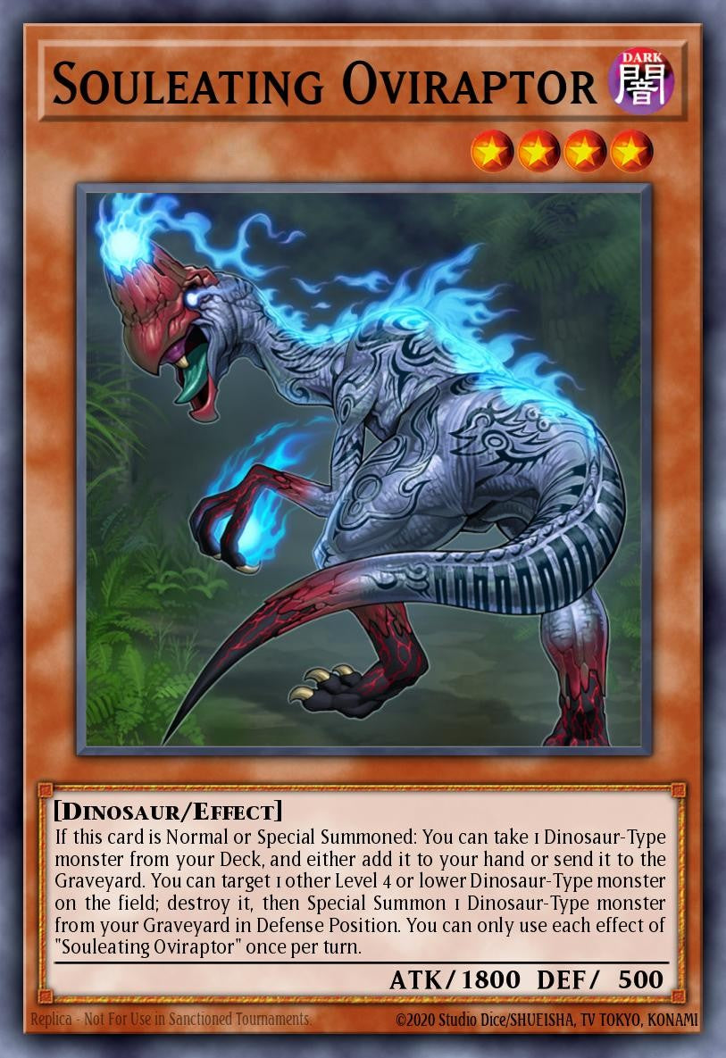 RA05-EN011 - Souleating Oviraptor - Super Rare - Rarity Collection 5