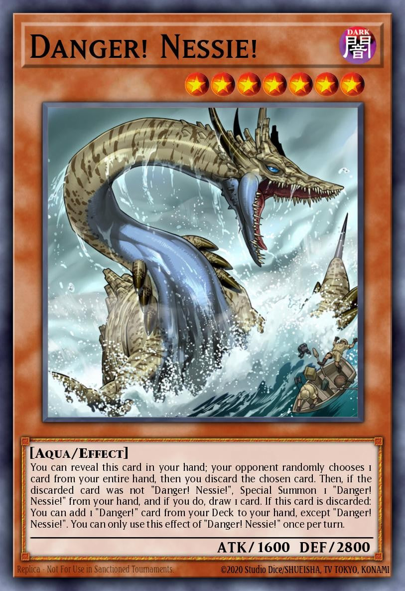 RA05-EN012 - Danger! Nessie! - Super Rare - Rarity Collection 5