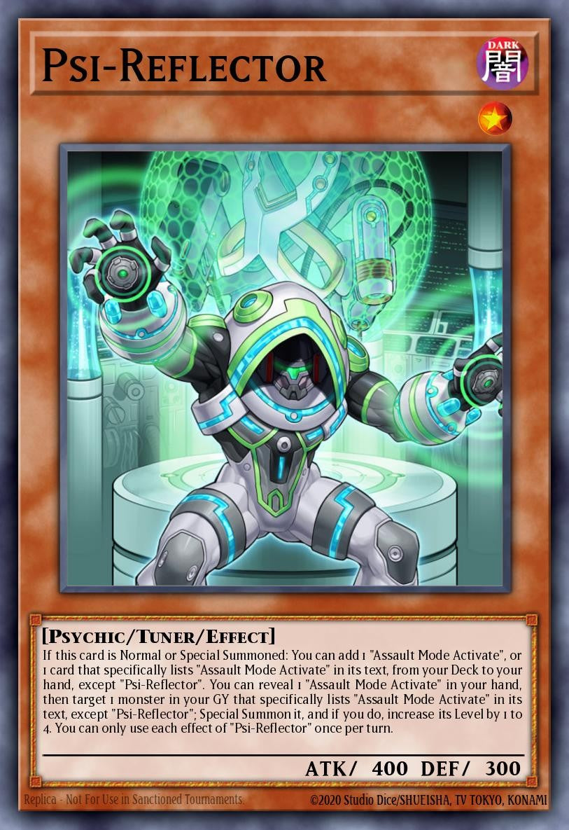 RA05-EN013 - Psi-Reflector - Super Rare - Rarity Collection 5