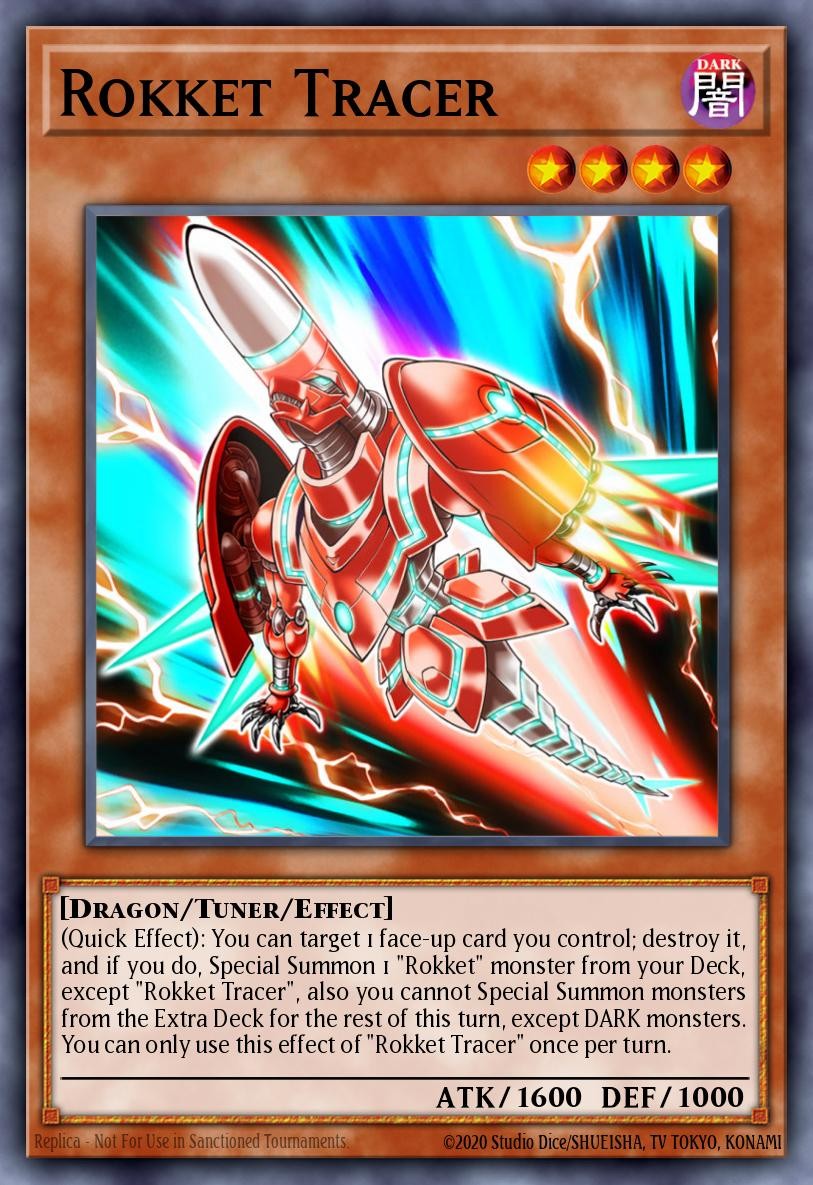 RA05-EN015 - Rokket Tracer - Super Rare - Rarity Collection 5