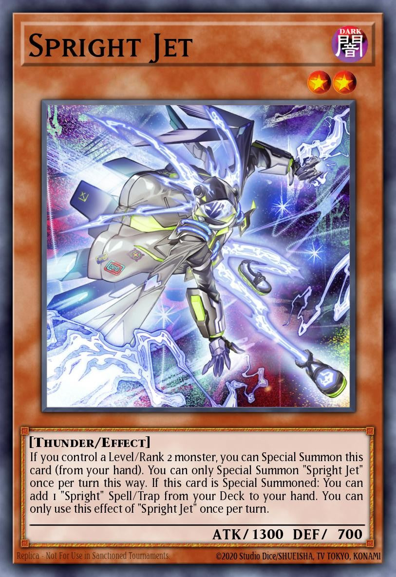 RA05-EN022 - Spright Jet - Super Rare - Rarity Collection 5