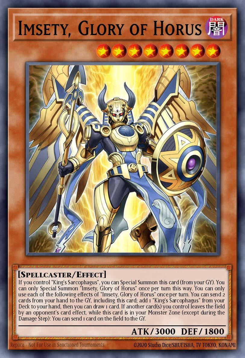 RA05-EN027 - Imsety, Glory of Horus - Collector's Rare - Rarity Collection 5 RA05-EN027 - Imsety, Glory of Horus - Collector's Rare - Rarity Collection 5
