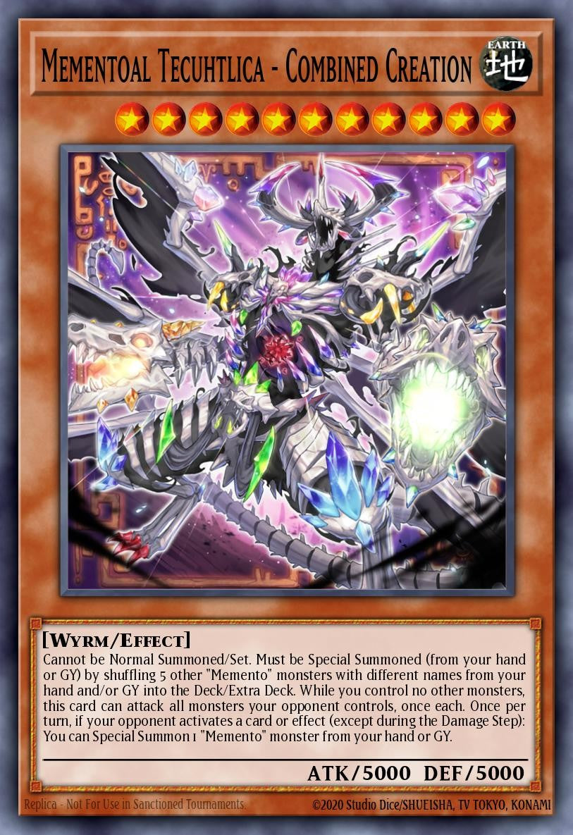 RA05-EN029 - Mementoal Tecuhtlica - Combined Creation - Super Rare - Rarity Collection 5
