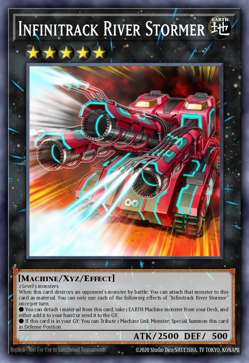 RA05-EN049 - Infinitrack River Stormer - Super Rare - Rarity Collection 5