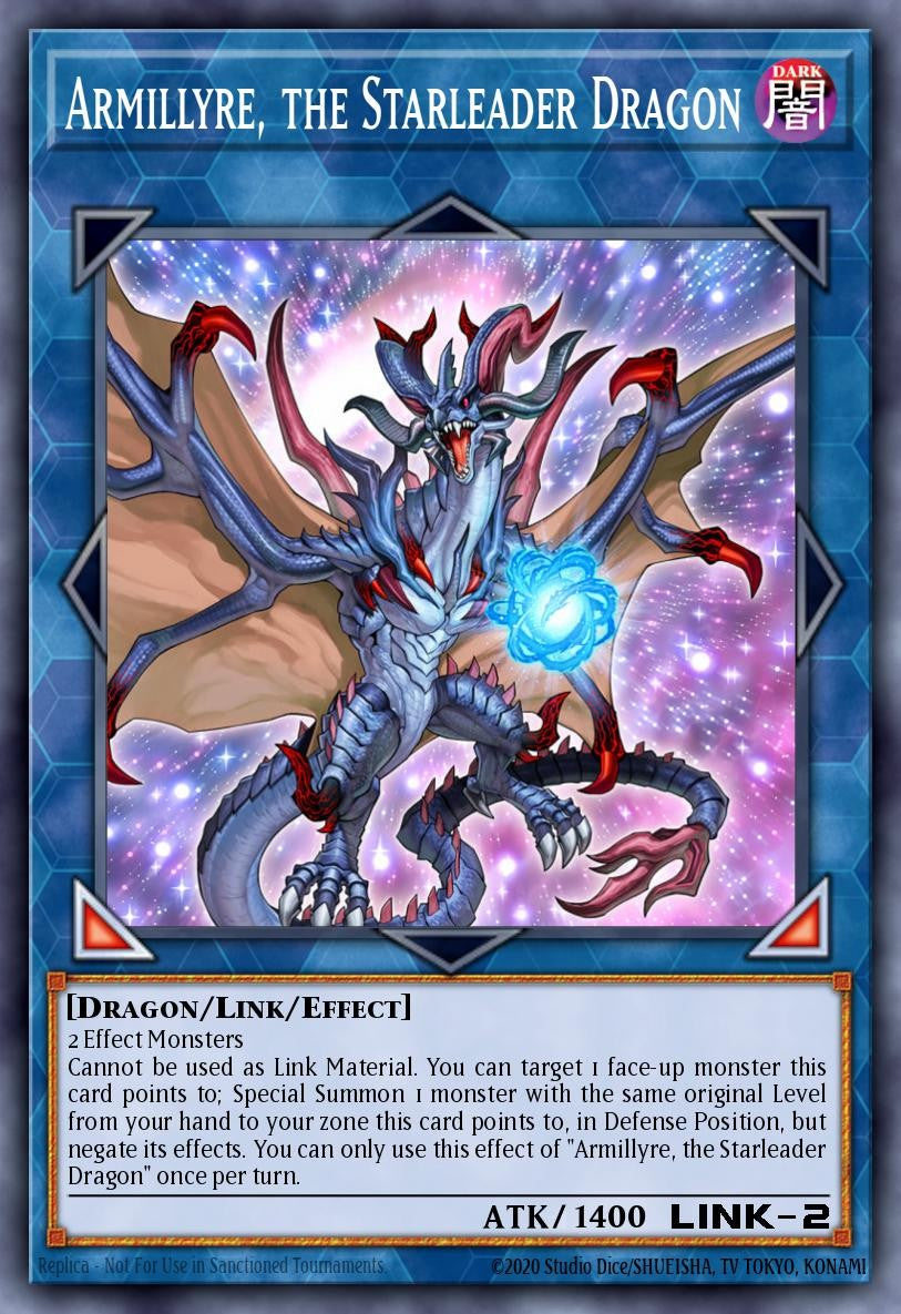 RA05-EN055 - Armillyre, The Starleader Dragon - Super Rare - Rarity Collection 5
