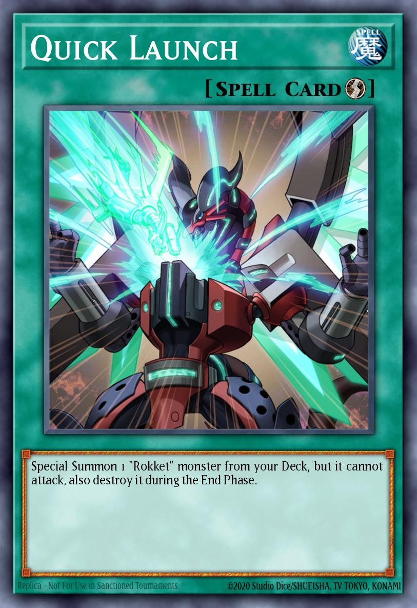 RA05-EN062 - Quick Launch - Super Rare - Rarity Collection 5