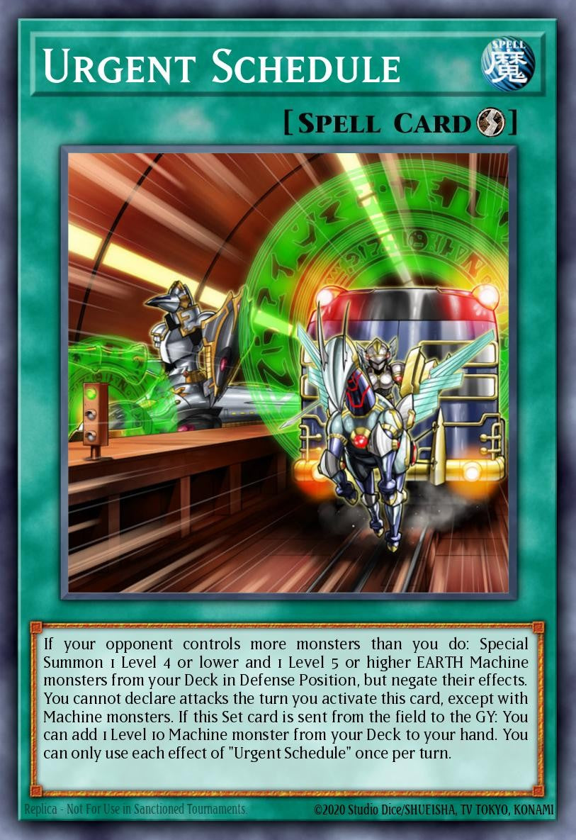 RA05-EN064 - Urgent Schedule - Super Rare - Rarity Collection 5