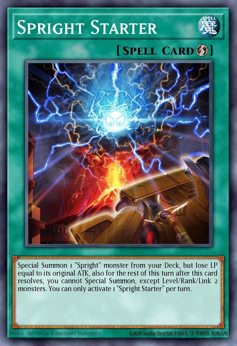 RA05-EN068 - Spright Starter - Super Rare - Rarity Collection 5