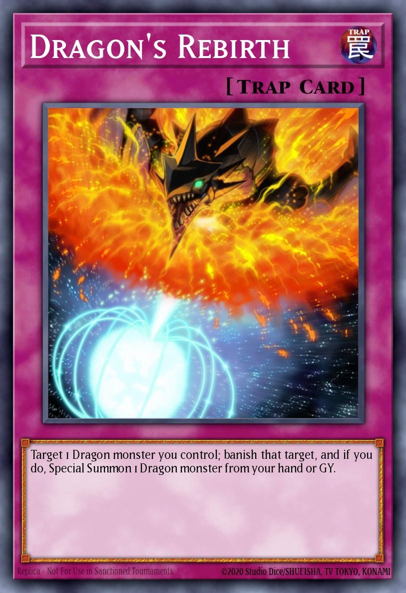 RA05-EN078 - Dragon's Rebirth - Super Rare - Rarity Collection 5