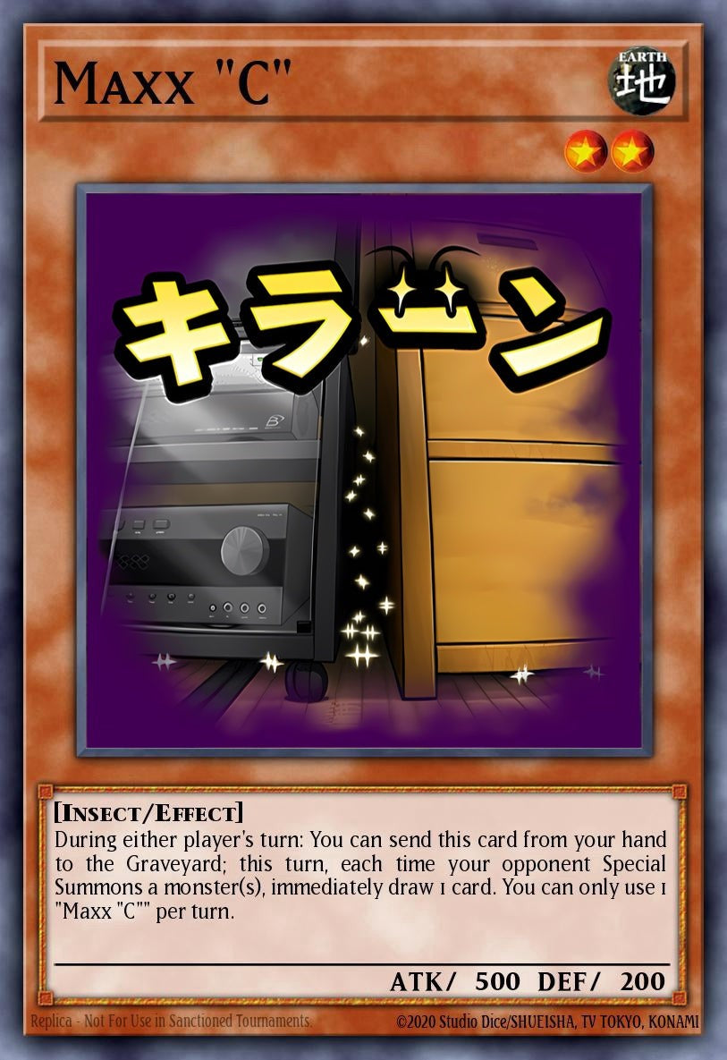 RA05-EN089 - Maxx "C" - Starlight Rare - Rarity Collection 5 RA05-EN089 - Maxx "C" - Starlight Rare - Rarity Collection 5