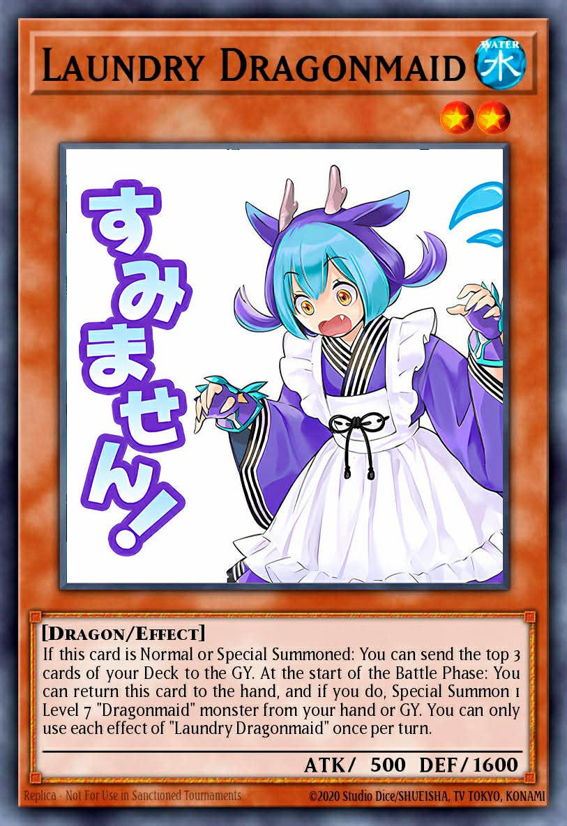 RA05-EN095 - Laundry Dragonmaid - Ultra Rare - Rarity Collection 5