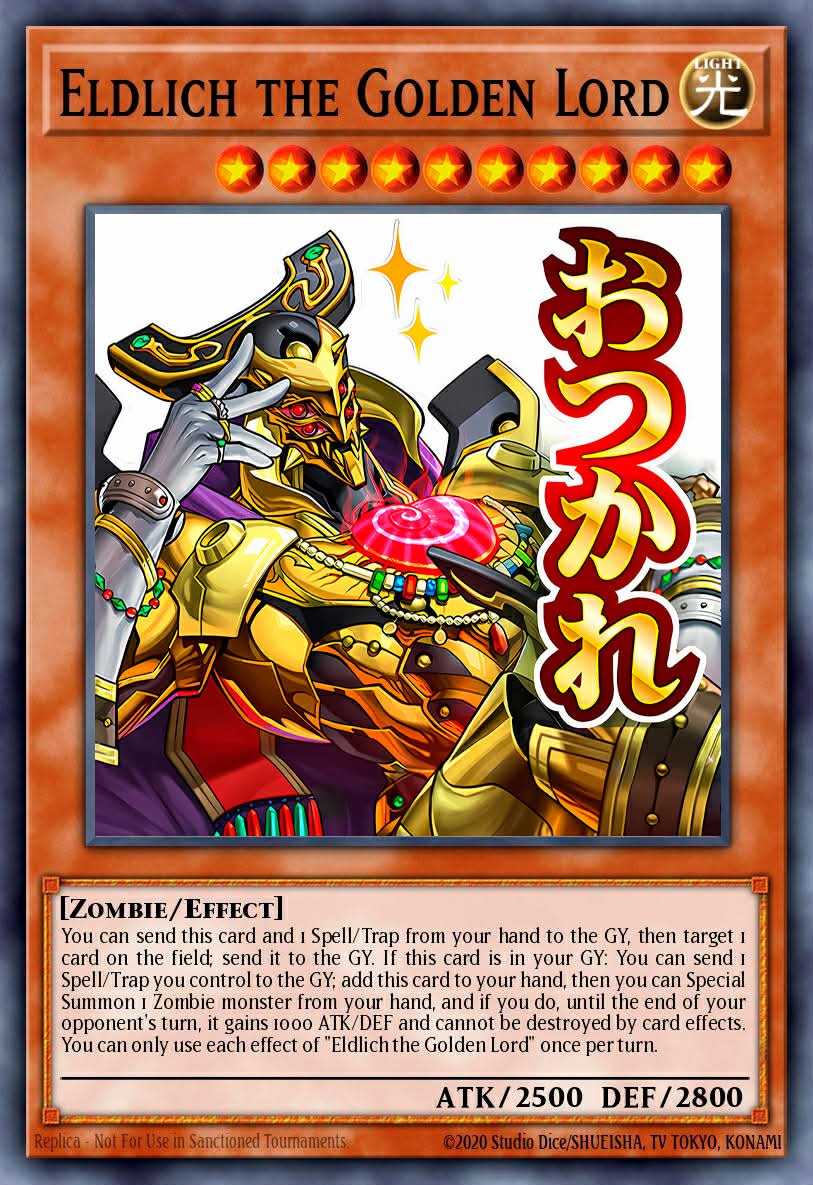RA05-EN097 - Eldlich The Golden Lord - Ultra Rare - Rarity Collection 5