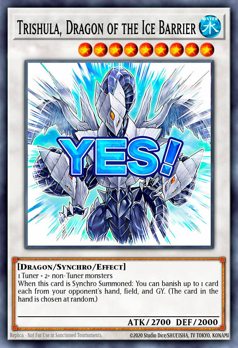 RA05-EN101 - Trishula, Dragon of the Ice Barrier - Ultra Rare - Rarity Collection 5
