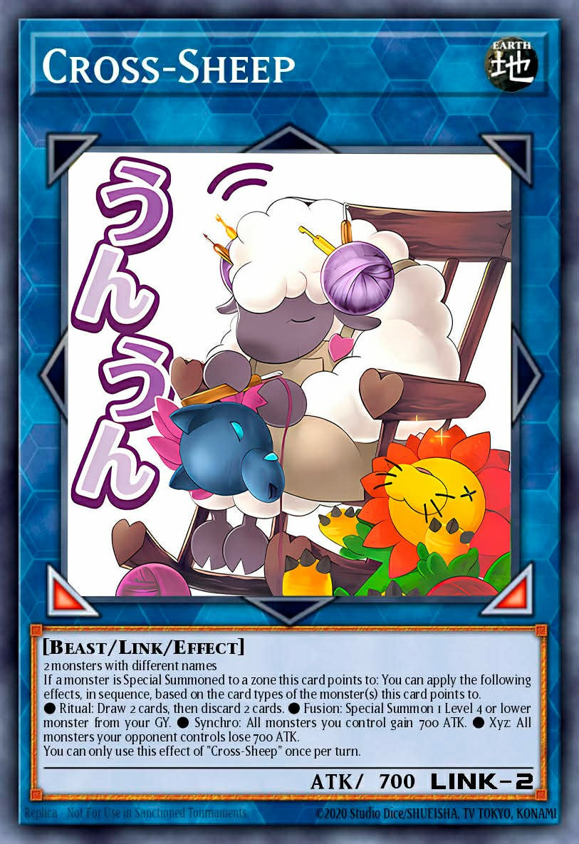 how many yugioh monster cards are there RA05-EN106 - Cross-Sheep - Starlight Rare