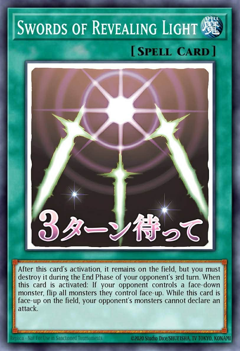 RA05-EN109 - Swords of Revealing Light - Ultra Rare - Rarity Collection 5 RA05-EN109 - Swords of Revealing Light - Ultra Rare - Rarity Collection 5
