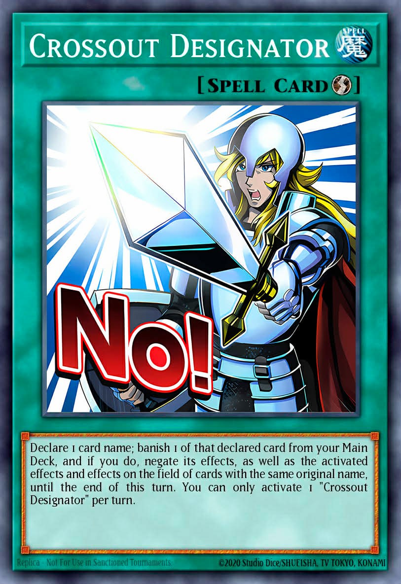 RA05-EN118 - Crossout Designator - Ultra Rare - Rarity Collection 5