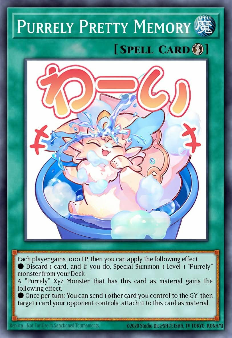 RA05-EN120 - Purrely Pretty Memory - Ultra Rare - Rarity Collection 5