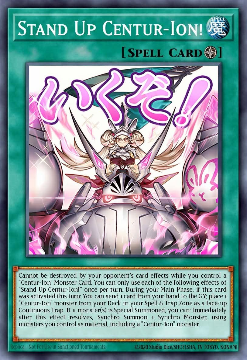 RA05-EN122 - Stand Up Centur-Ion! - Ultra Rare - Rarity Collection 5