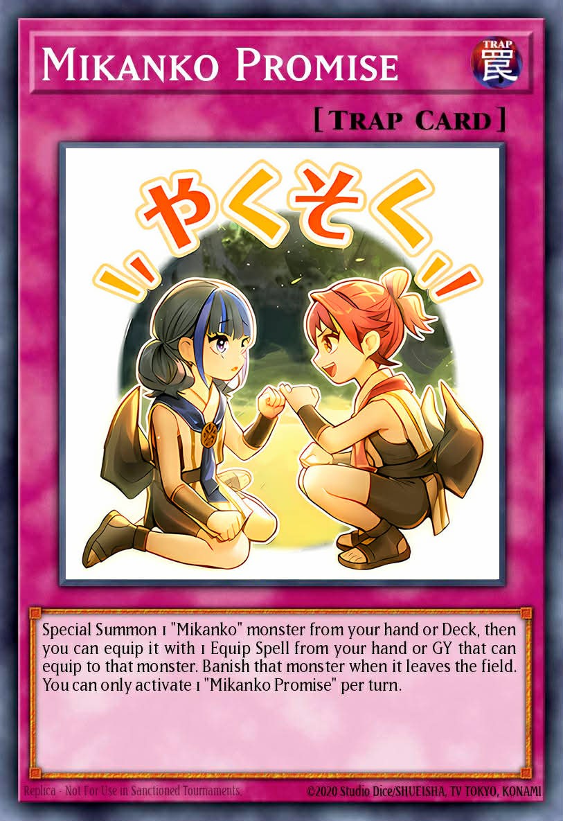 yugioh mikanko deck RA05-EN127 - Mikanko Promise - Starlight Rare